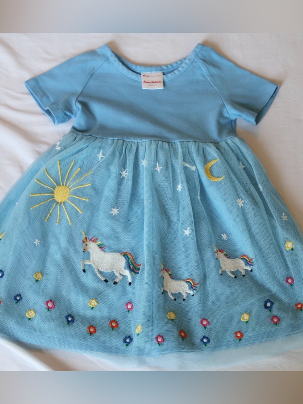 Hanna Andersson Light Blue Toddler Dress